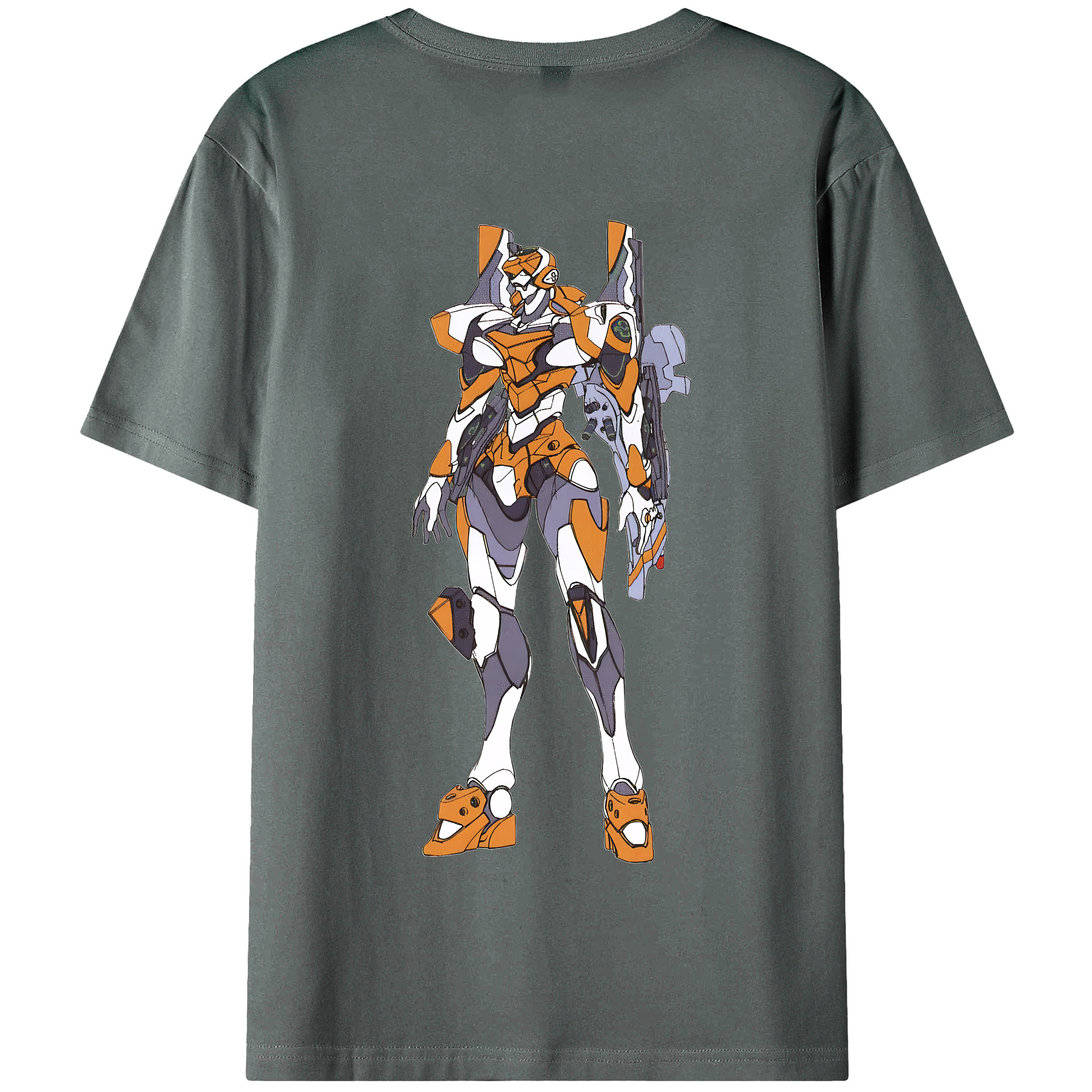 （画像用） EVA 新世紀エヴァンゲリオン 綿100％半袖Tシャツ（背面プリント）